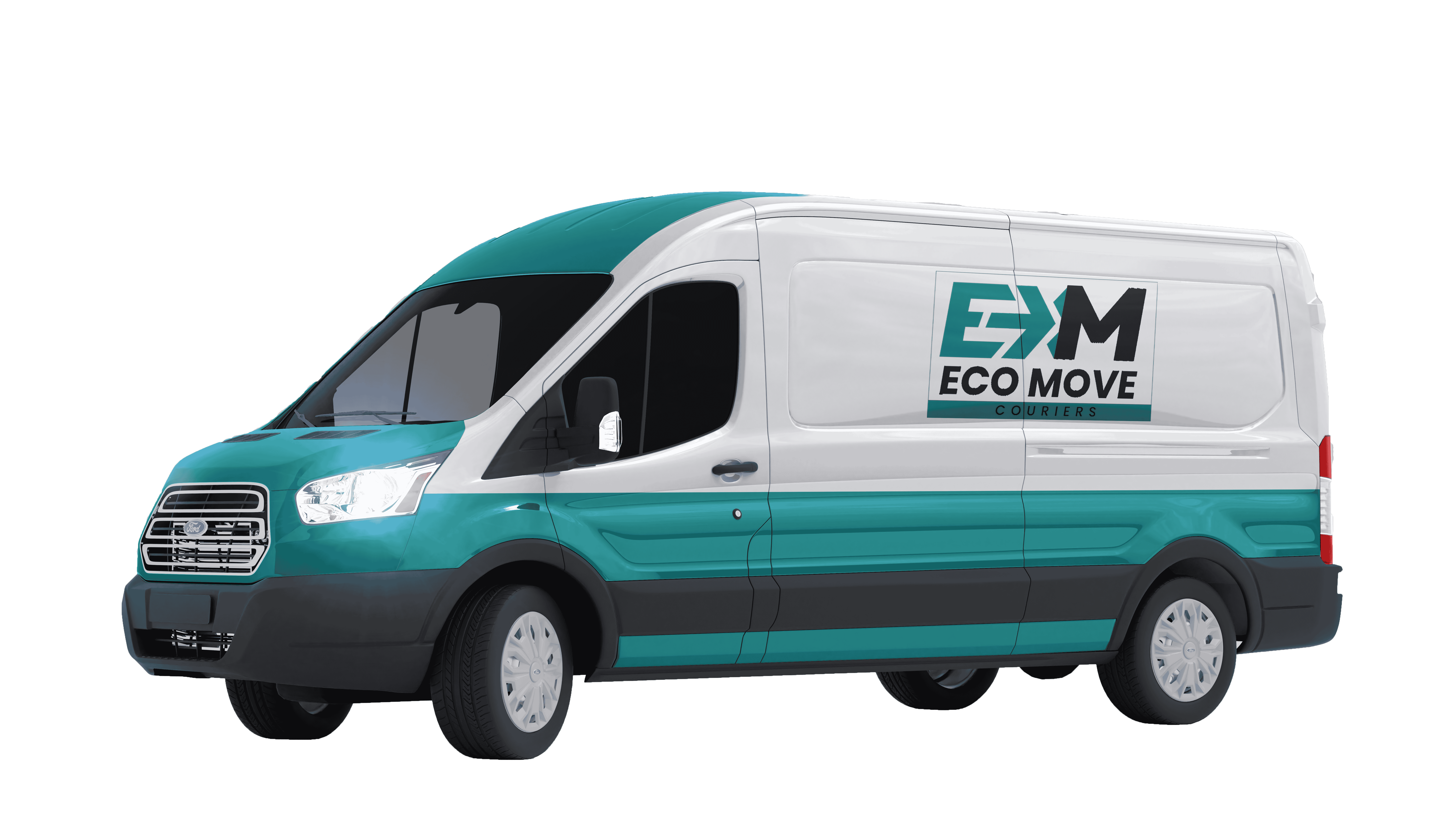 Eco Moves delivery van in action